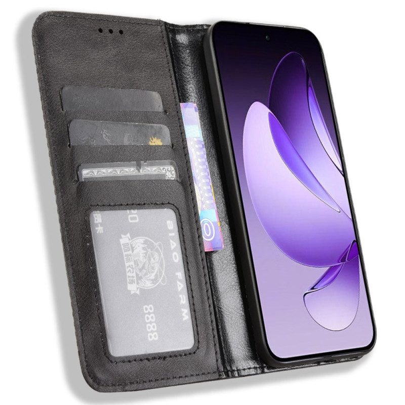 Flip Case Oppo Reno 13 5g Handyhülle Vintage-fries
