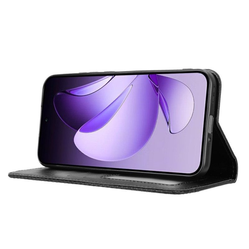 Flip Case Oppo Reno 13 5g Handyhülle Vintage-fries