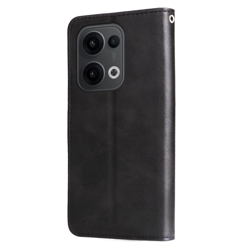 Lederhüllen Für Oppo Reno 13 5g Reißverschlusstasche