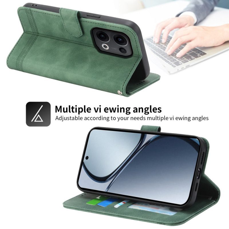 Lederhüllen Oppo Reno 13 5g Dierfeng