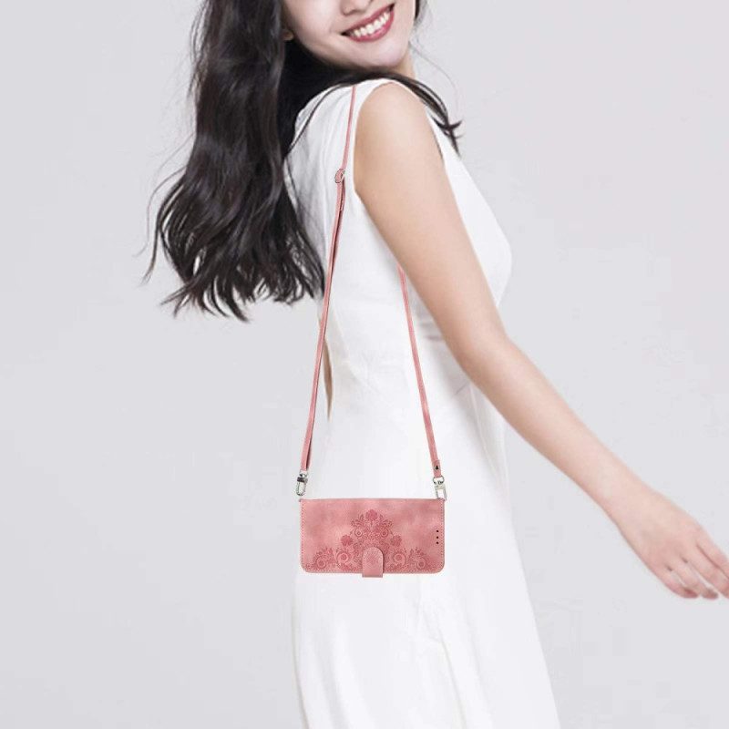 Lederhüllen Oppo Reno 13 5g Handyhülle Geldbörse Mit Mandala-muster