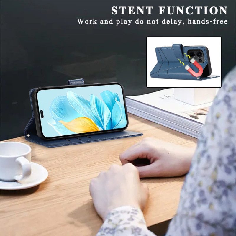 Lederhüllen Oppo Reno 13 5g Linien