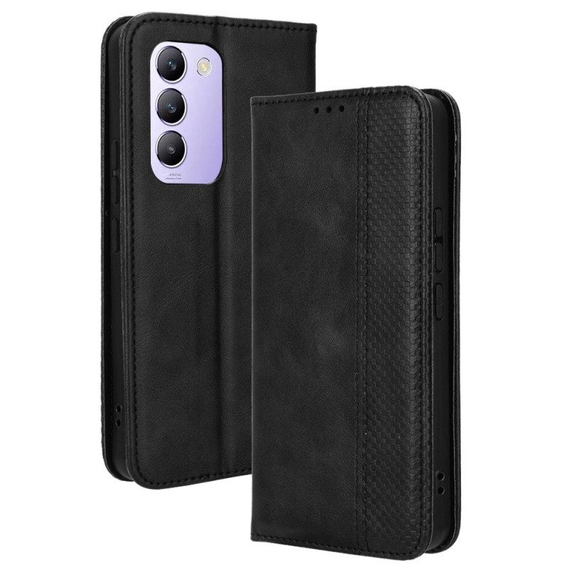 Flip Case Für Vivo V40 Se 5g Vintage-rahmen