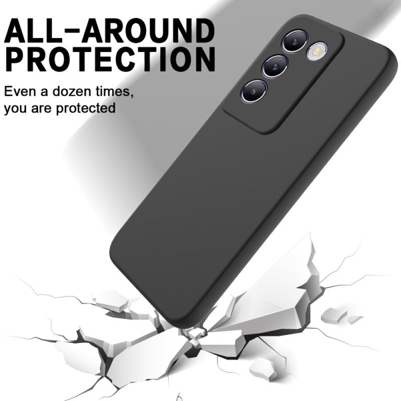 Hülle Vivo V40 Se 5g Flüssigsilikon Mit Trageband