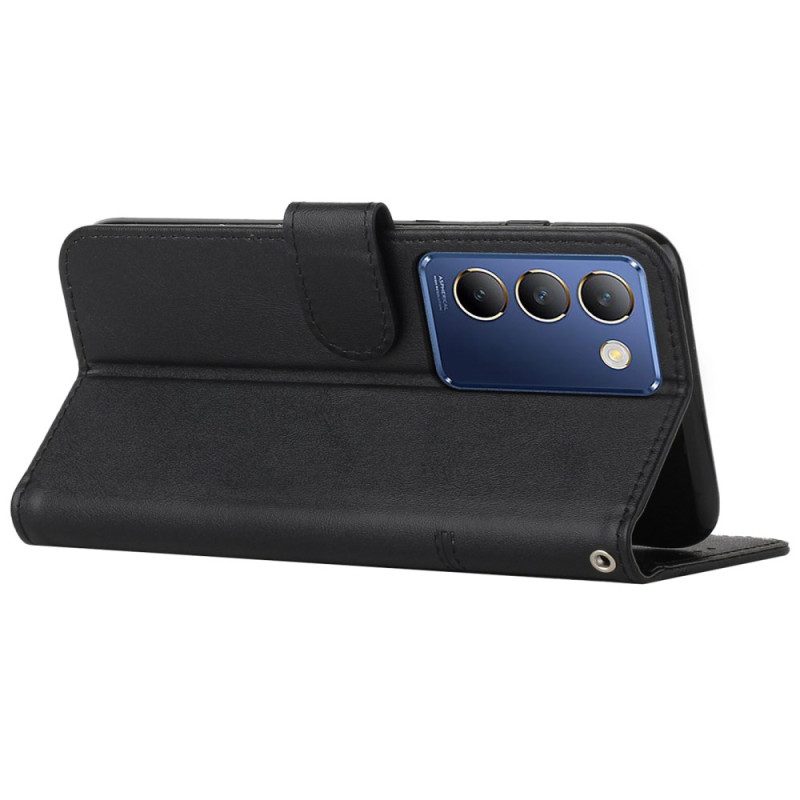 Lederhüllen Vivo V40 Se 5g Business-stil