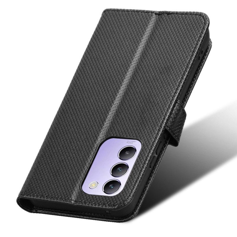 Lederhüllen Vivo V40 Se 5g Diamantstruktur