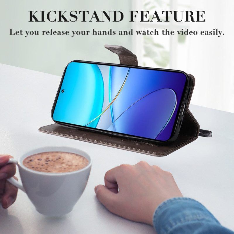 Lederhüllen Vivo V40 Se 5g Riesige Schmetterlinge