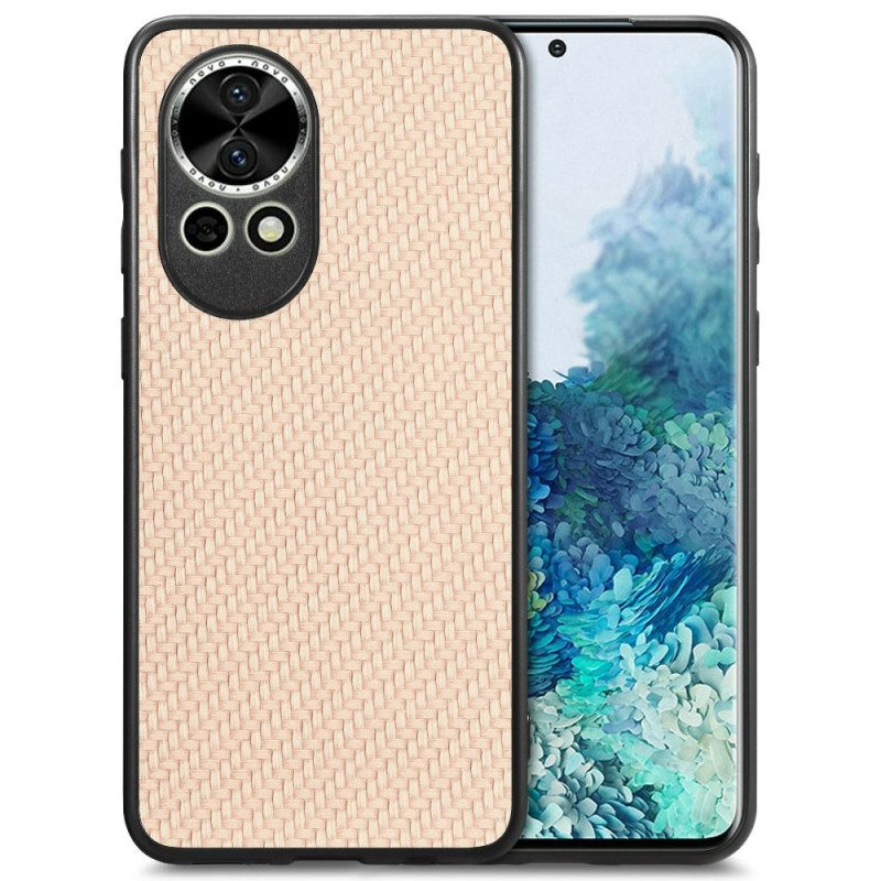 Hülle Für Huawei Nova 13 Carbonfaser-textur