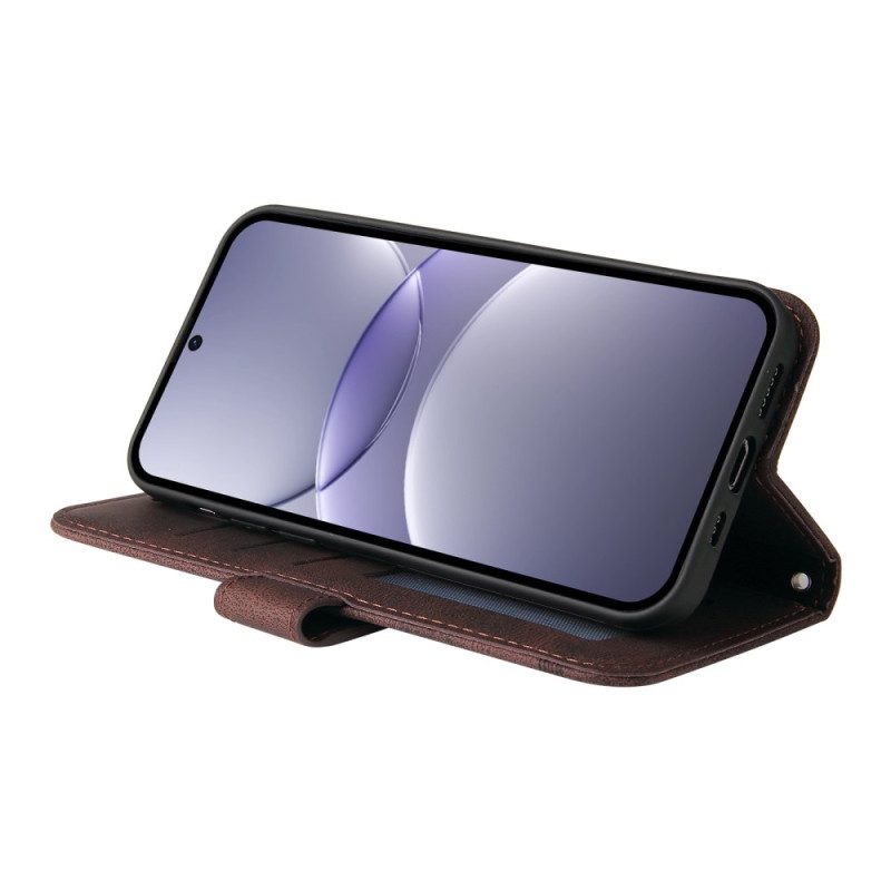 Lederhüllen Huawei Nova 13 Handyhülle Vintage-nieten Und -riemen