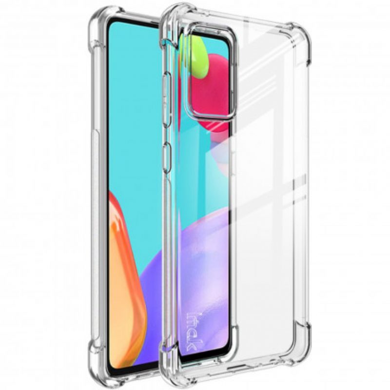 Handyhülle Für Samsung Galaxy A72 4G / A72 5G Imak Mit Leinwandfilm