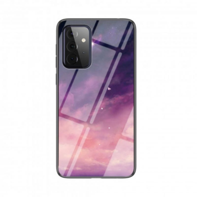 Hülle Für Samsung Galaxy A72 4G / A72 5G Schönheitsgehärtetes Glas