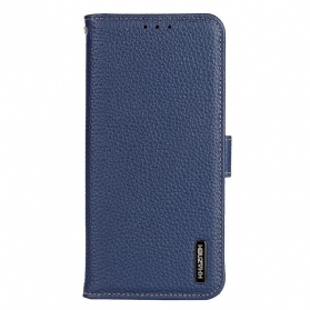 Lederhüllen Für Samsung Galaxy M53 5G Khazneh Litschi-leder