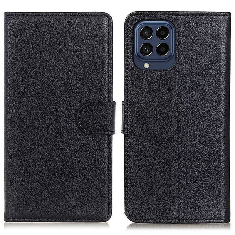 Lederhüllen Für Samsung Galaxy M53 5G Traditionelles Kunstleder