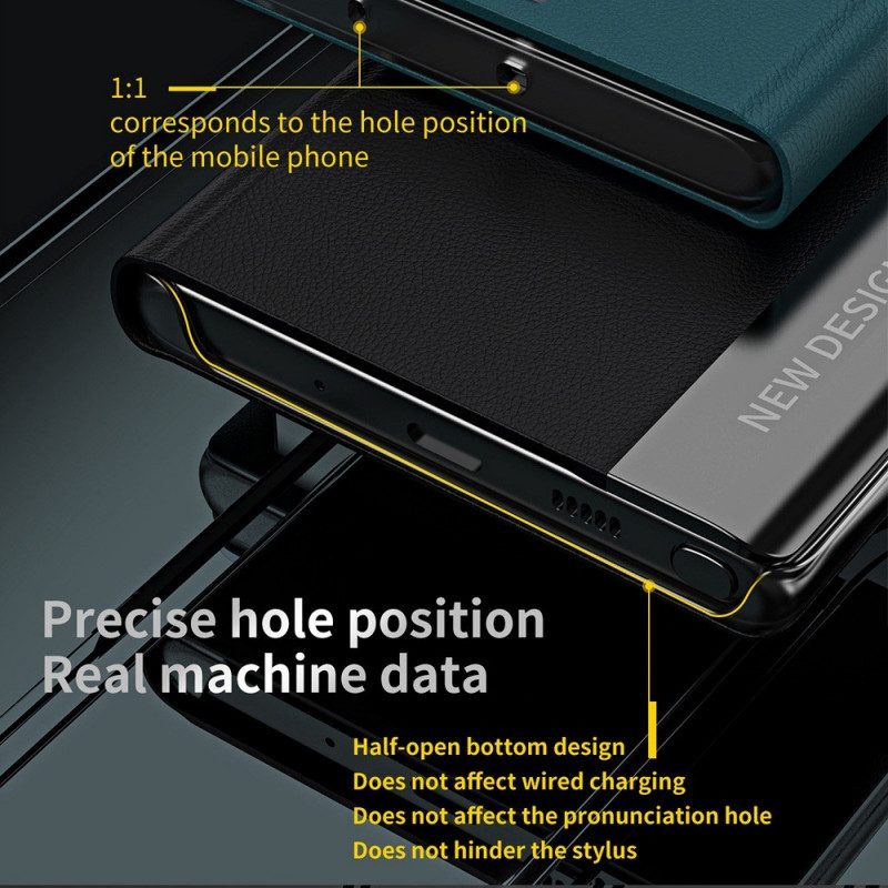 Schutzhülle Für Samsung Galaxy M53 5G Flip Case Neues Design Aus Kunstleder