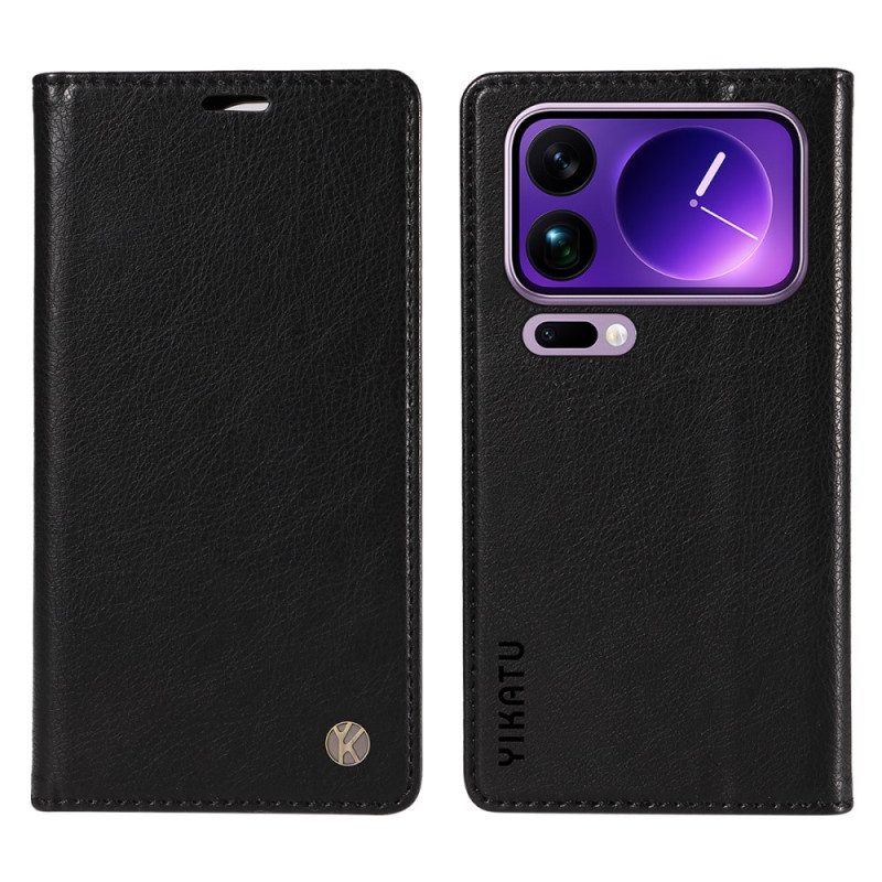 Flip Case Für Xiaomi 17 Pro Max Vintage Yikatu