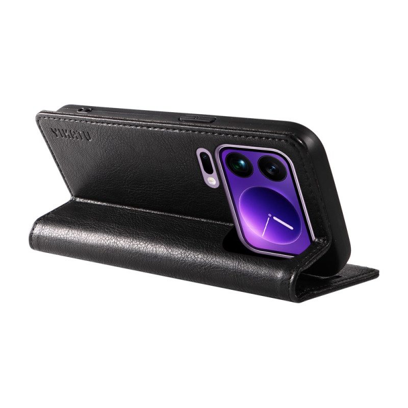 Flip Case Für Xiaomi 17 Pro Max Vintage Yikatu