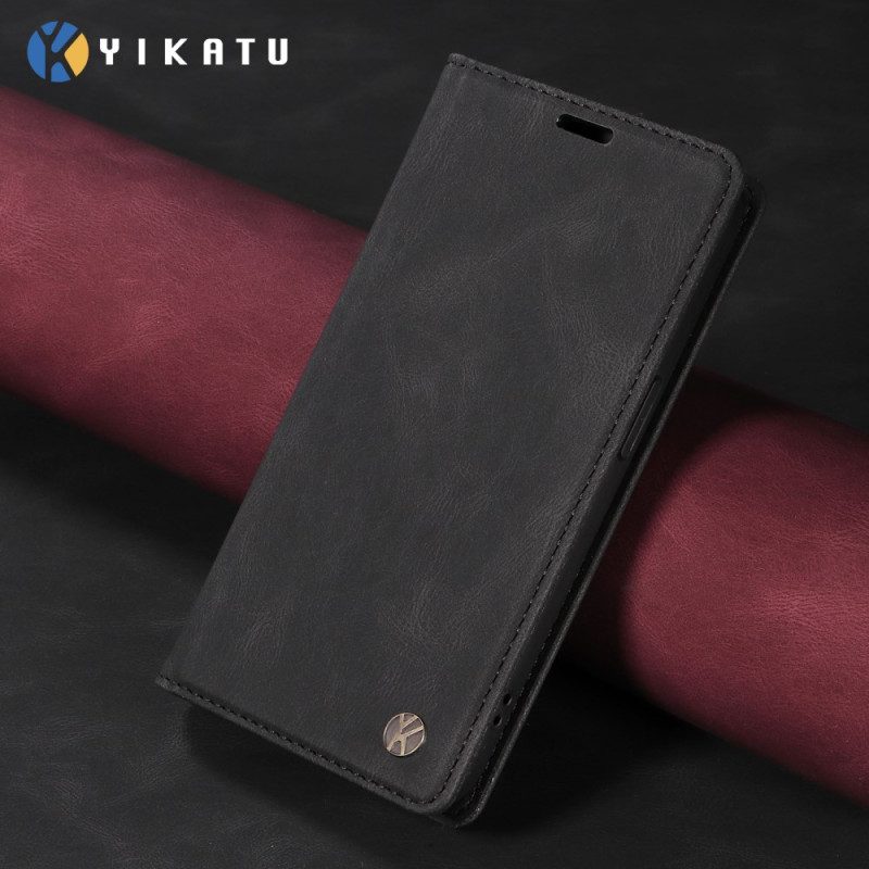 Flip Case Für Xiaomi 17 Pro Max Yikatu-wildlederoptik