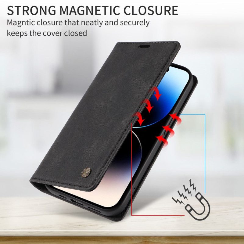 Flip Case Für Xiaomi 17 Pro Max Yikatu-wildlederoptik