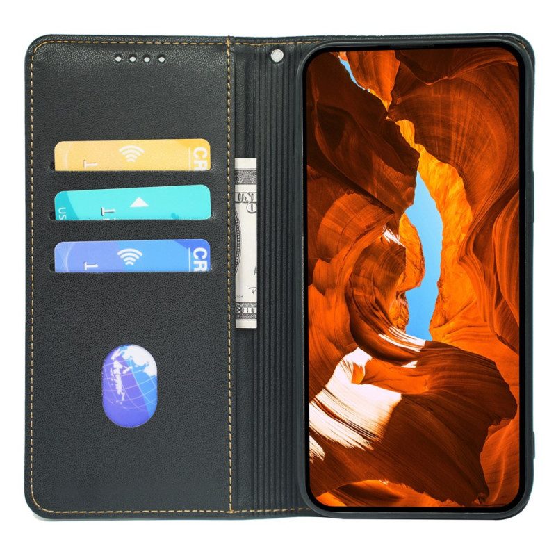 Flip Case Xiaomi 17 Pro Max Handyhülle Vierblättriges Muster Kleeblätter