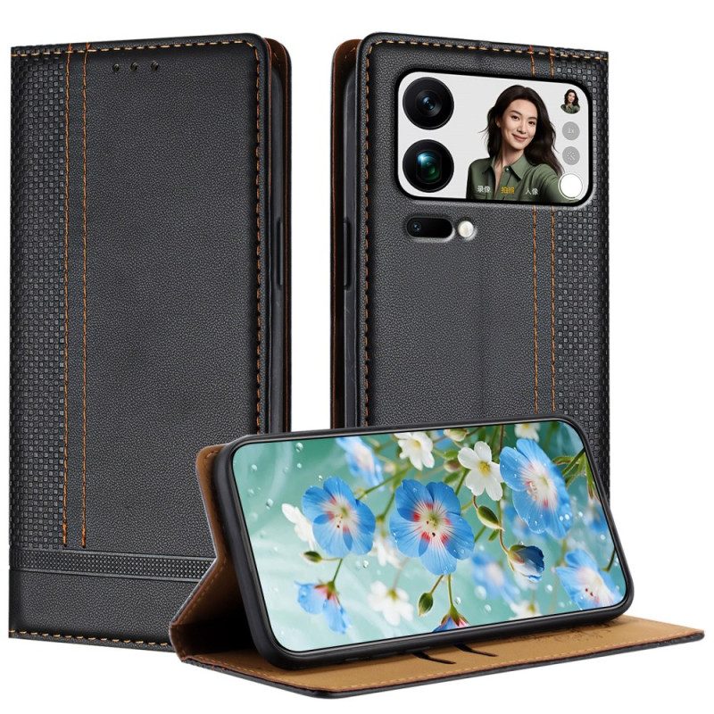 Flip Case Xiaomi 17 Pro Max Ziernähte