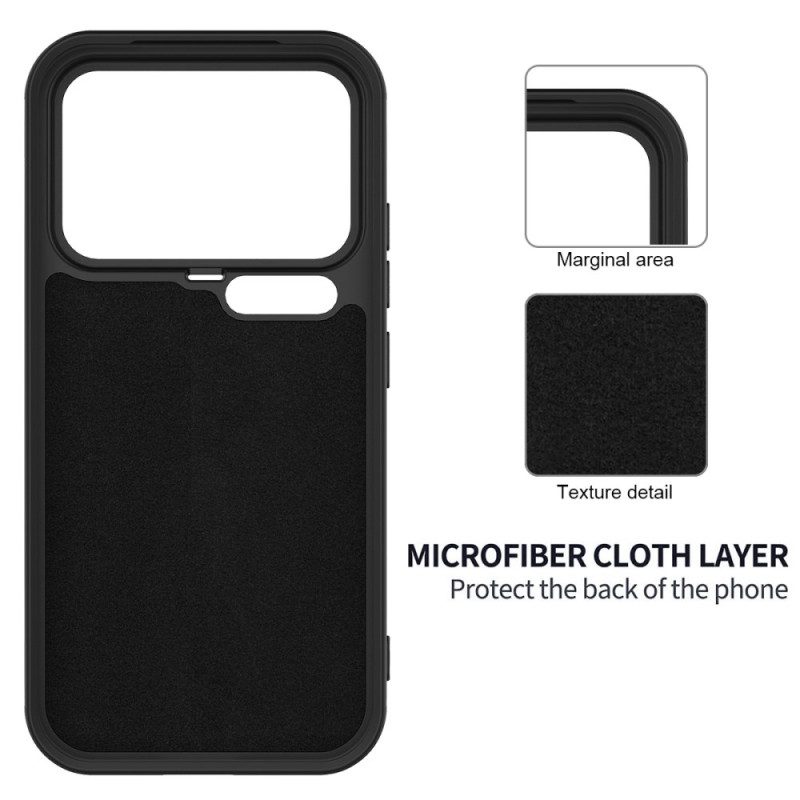 Hülle Xiaomi 17 Pro Max Flüssigsilikon Mit Lanyard