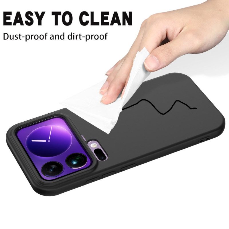 Hülle Xiaomi 17 Pro Max Flüssigsilikon Mit Lanyard