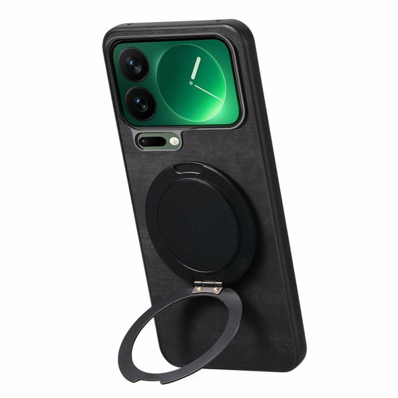 Hülle Xiaomi 17 Pro Max Handyhülle Drehbarer Ständer Mit Retro-lederoptik