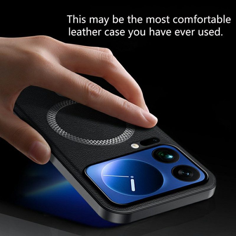 Hülle Xiaomi 17 Pro Max Handyhülle Magnetischer Metall-linsenrahmen