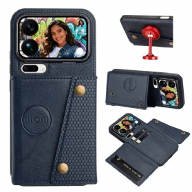 Hülle Xiaomi 17 Pro Max Kartenetui In Lederoptik