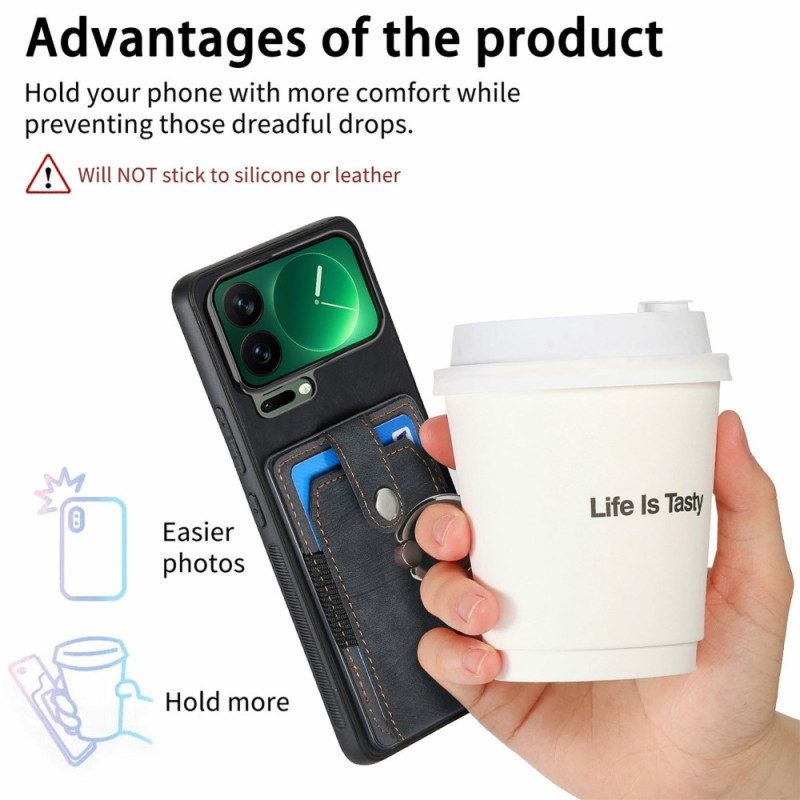 Hülle Xiaomi 17 Pro Max Kartenhalter Und Ringhalter