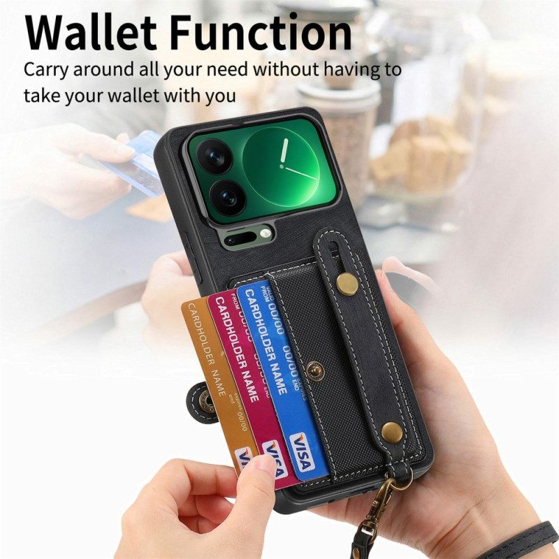 Hülle Xiaomi 17 Pro Max Kartenhalter Und Ständer