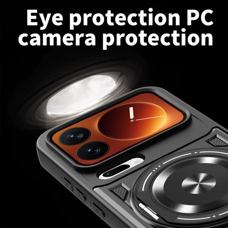 Hülle Xiaomi 17 Pro Max Magnetverschluss Mit Drehbarem Ständer