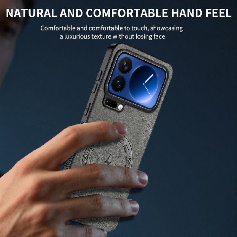 Hülle Xiaomi 17 Pro Max Magsafe-lederoptik