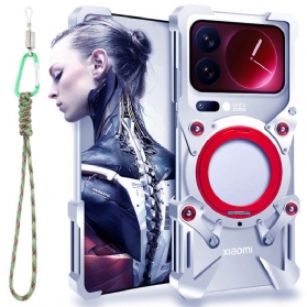 Hülle Xiaomi 17 Pro Max Ständer Und Magnetische Handschlaufe