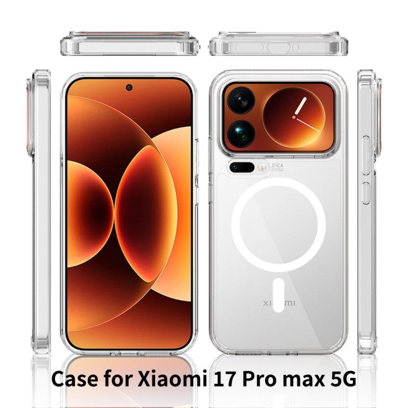 Hülle Xiaomi 17 Pro Max Transparentes Hybrid-magnetdesign