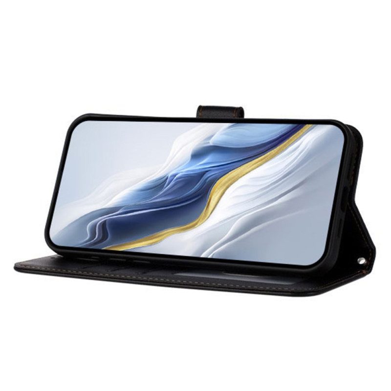 Lederhüllen Für Xiaomi 17 Pro Max Glatte Lederoptik