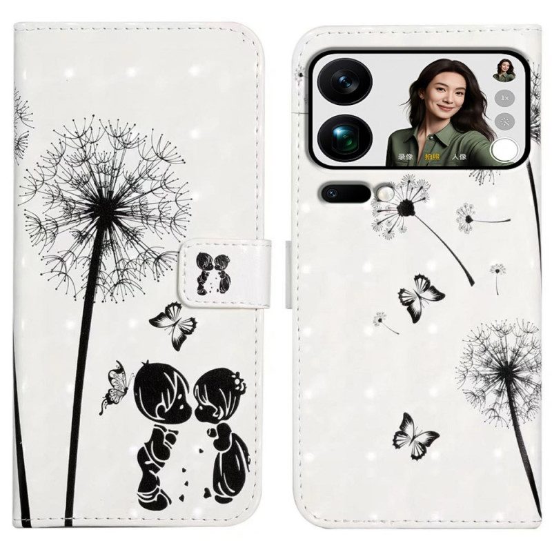 Lederhüllen Für Xiaomi 17 Pro Max Kinder Und Löwenzahn