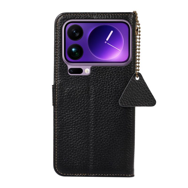 Lederhüllen Für Xiaomi 17 Pro Max Rfid-schutz Aus Echtem Leder