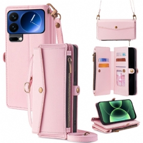 Lederhüllen Xiaomi 17 Pro Max Geldbörse Und Schulterriemen