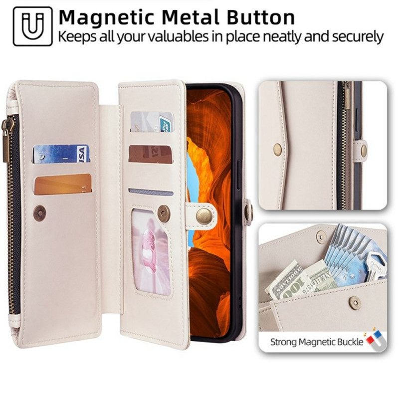 Lederhüllen Xiaomi 17 Pro Max Geldbörse Und Schulterriemen