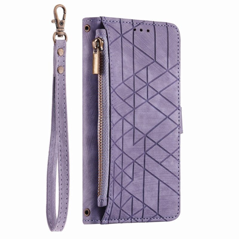 Lederhüllen Xiaomi 17 Pro Max Geometrisches Design