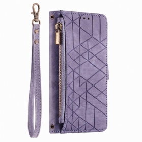 Lederhüllen Xiaomi 17 Pro Max Geometrisches Design