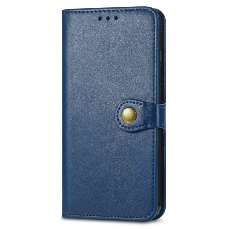 Lederhüllen Xiaomi 17 Pro Max Goldener Verschluss