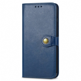 Lederhüllen Xiaomi 17 Pro Max Goldener Verschluss