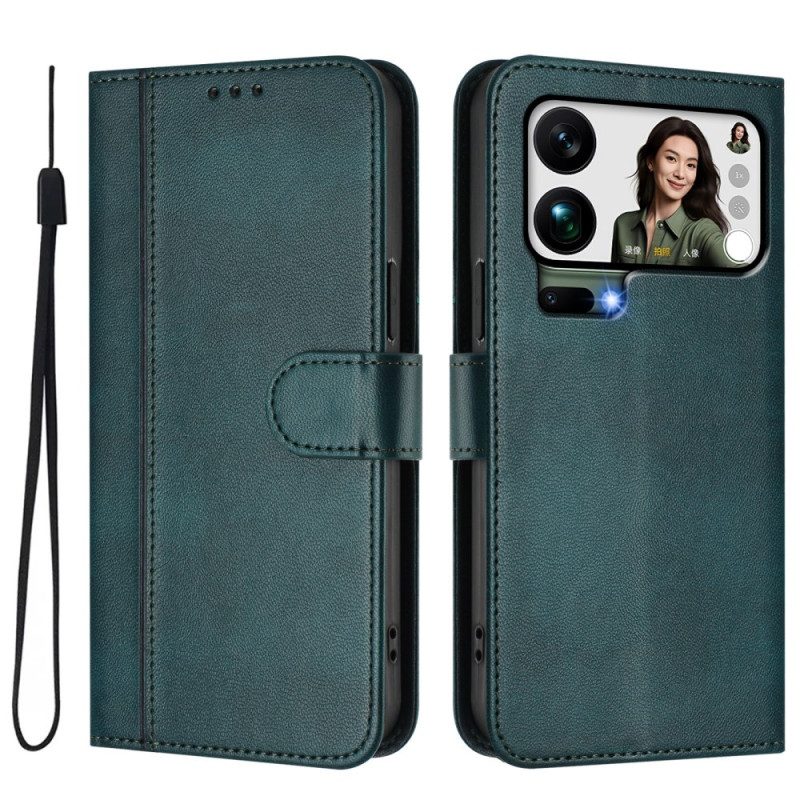 Lederhüllen Xiaomi 17 Pro Max Handyhülle Retro