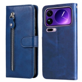 Lederhüllen Xiaomi 17 Pro Max Reißverschlusstasche