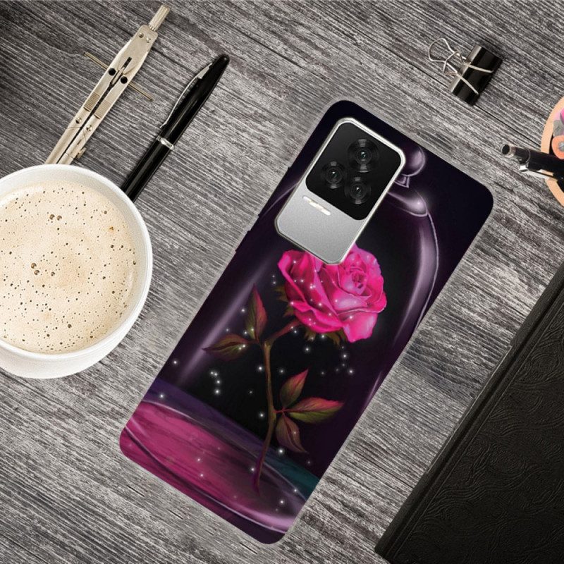 Handyhülle Für Poco F4 Silikon Rosa