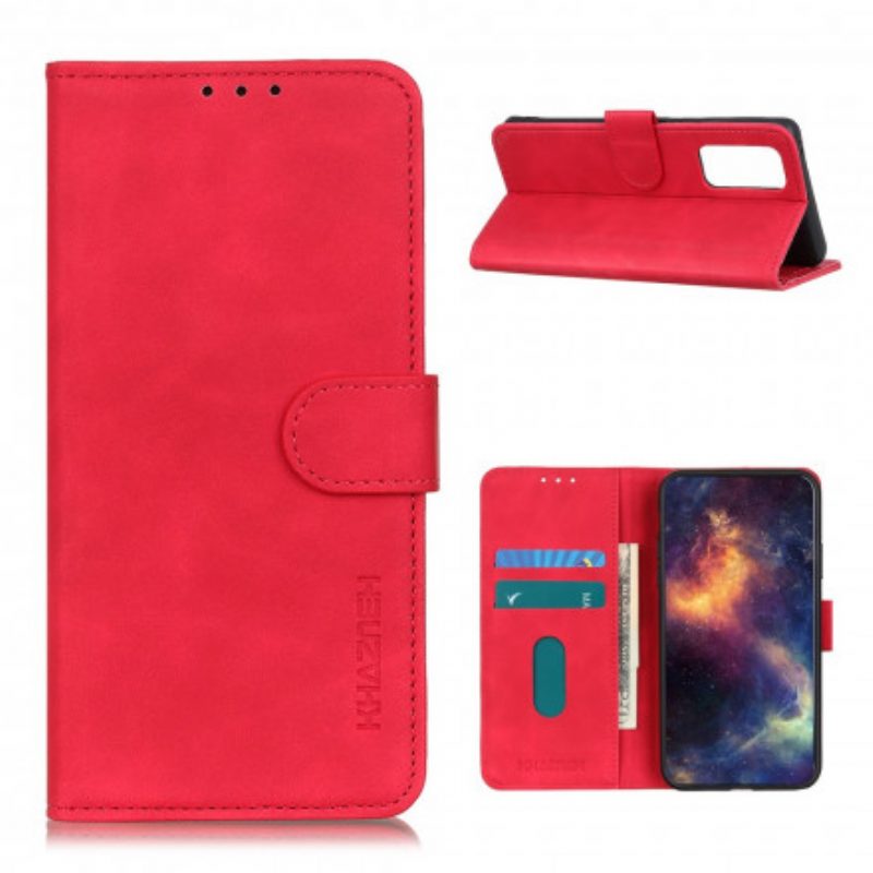 Lederhüllen Für OnePlus 9 Pro Khazneh Vintage-ledereffekt