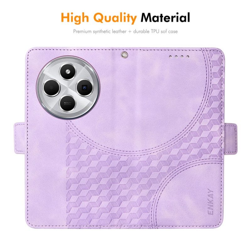 Duo Hülle Und Displayschutzfolie Aus Gehärtetem Glas Für Xiaomi Redmi 14c / Poco C75