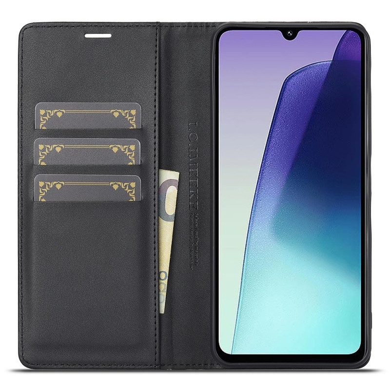 Flip Case Für Poco C75 Carbon-textur